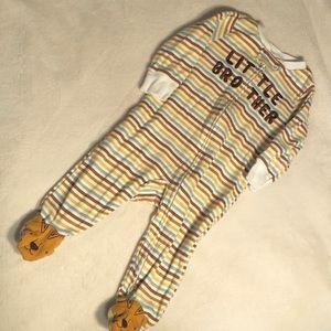 🛍️Little Brother pjs with 2 way zipper